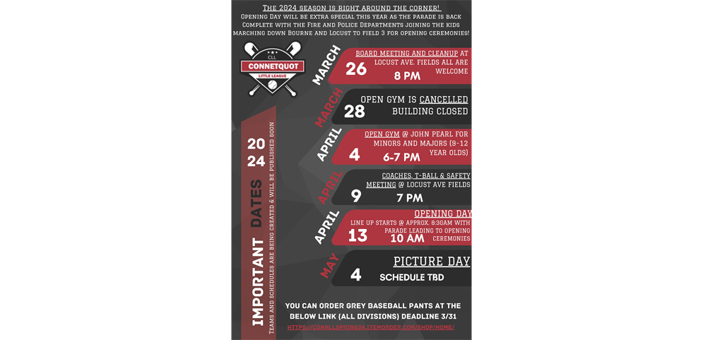 Connetquot Little League Home